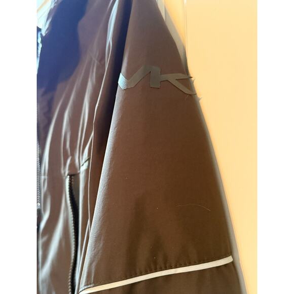 Michael Kors Reflective Sport Coat with Hood in Charcoal Size Large Mens Jacket - Picture 5 of 11